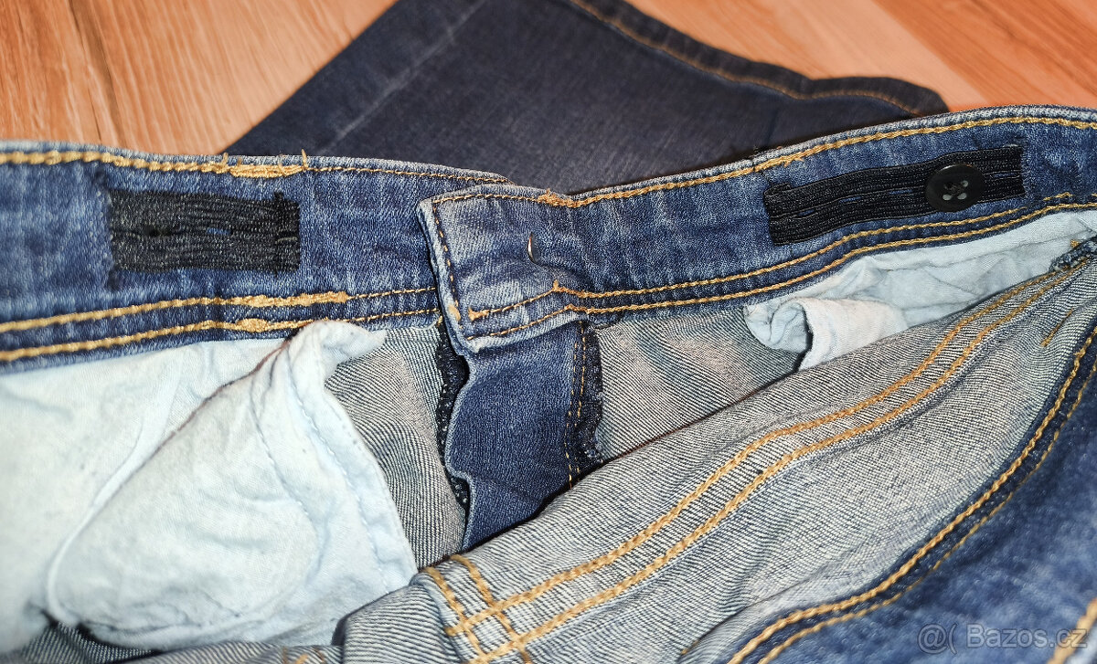 Dětské džínové kraťasy Mango - vel. 146 - 4