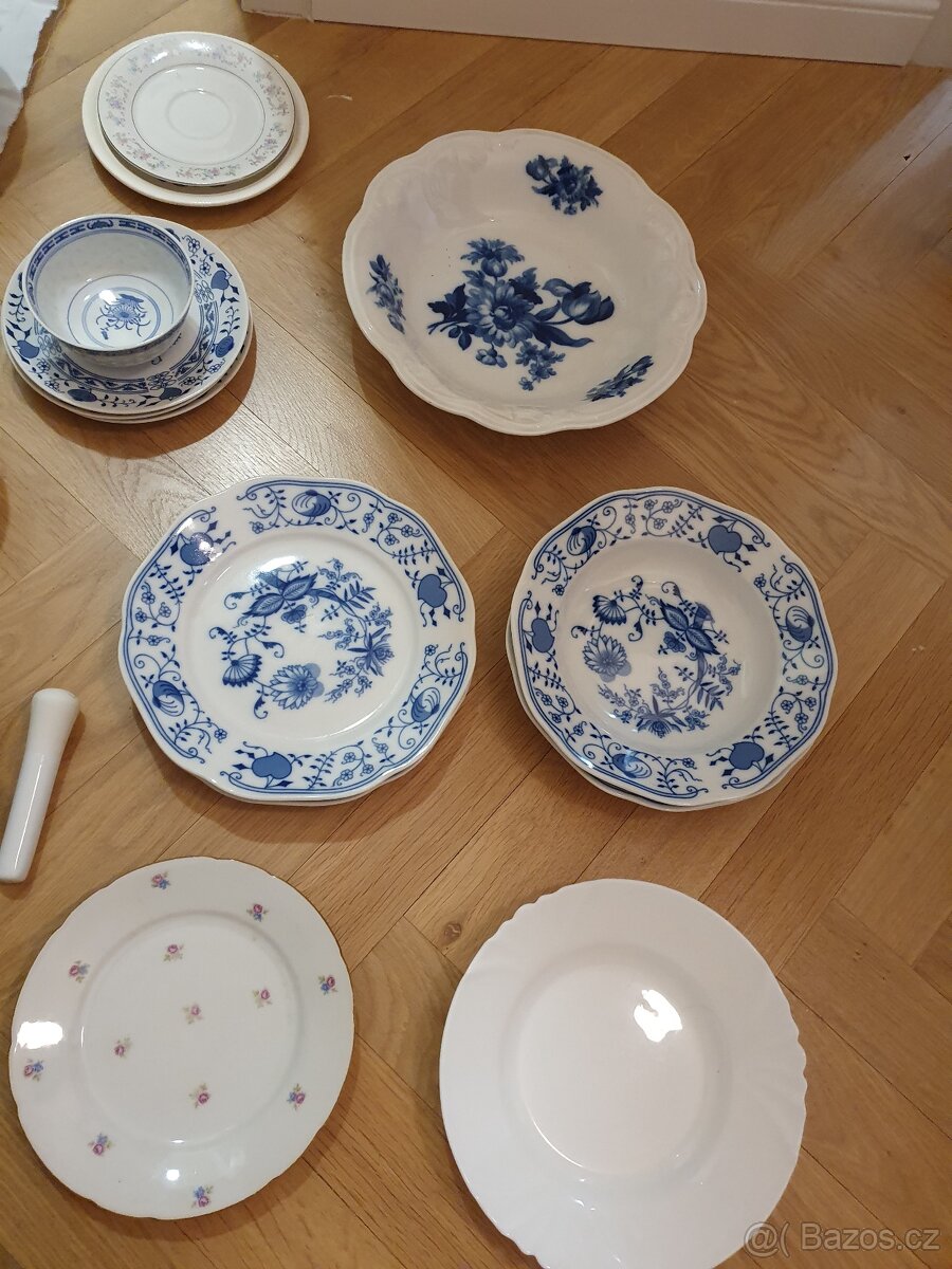 Keramika / talíř / hrníček / miska / karafa / sklo - 4