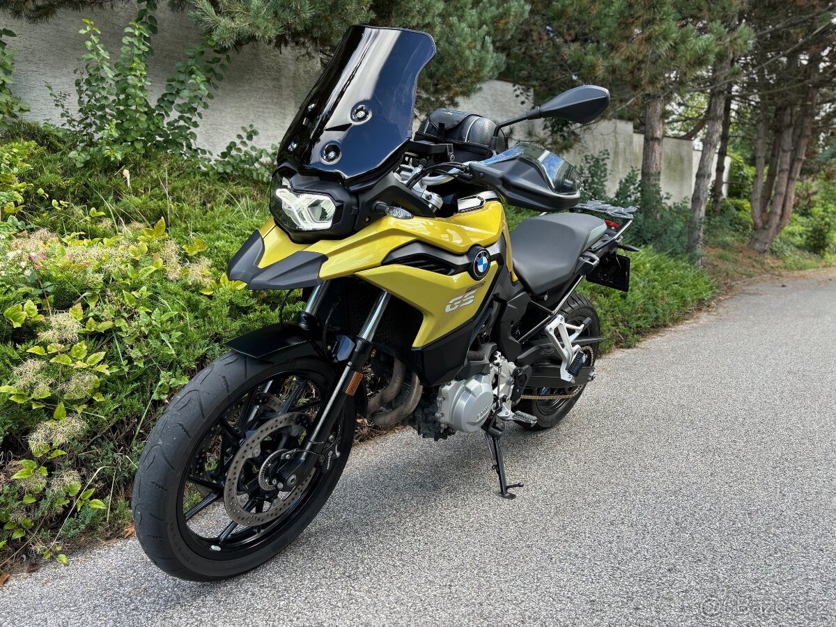 BMW F750GS Top stav rok 2020, nízký nájezd km