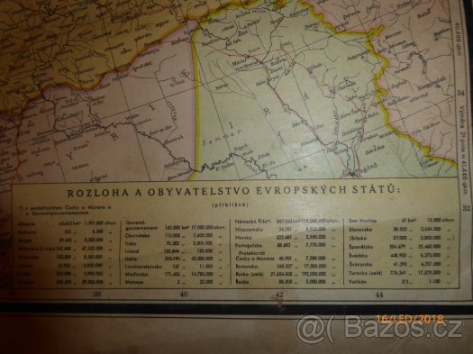 Mapy staré r.1940 - 1944 - 4