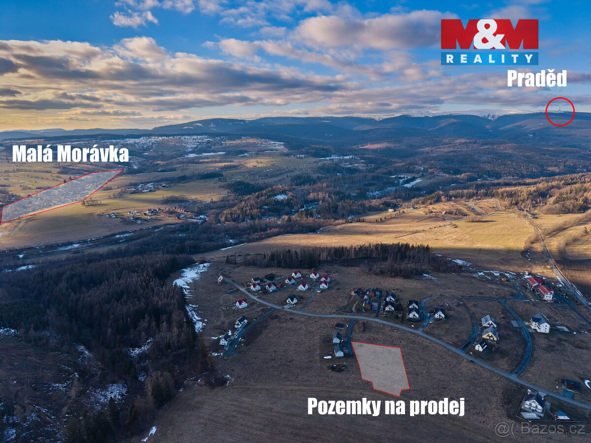 Prodej pozemku k bydlení, 1219 m², Václavov u Bruntálu - 4