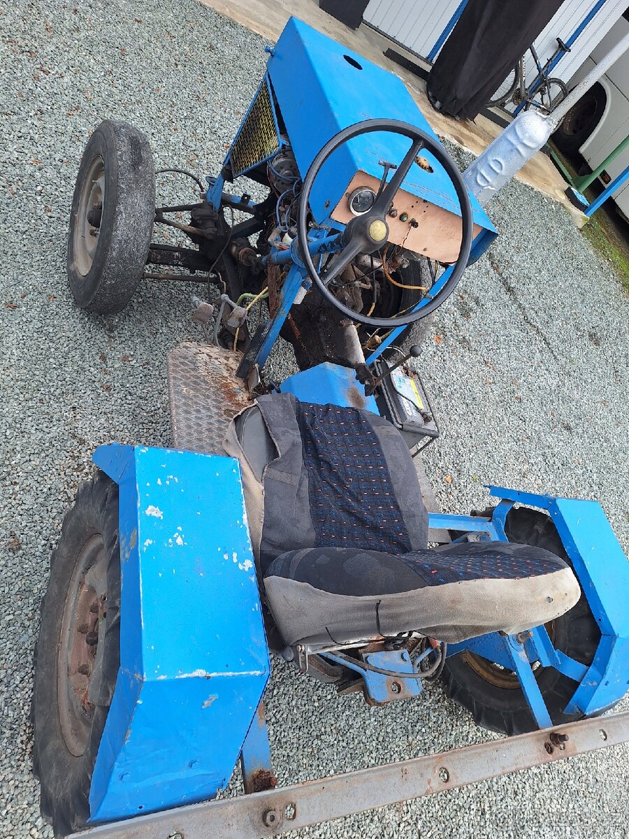 Domácí malotraktor-traktůrek - 4