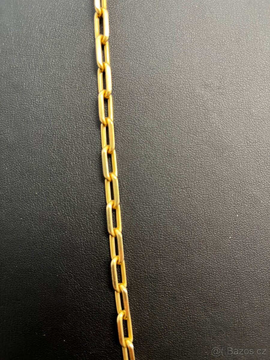 Zlatý řetízek CARTIER 750/1000 - 4