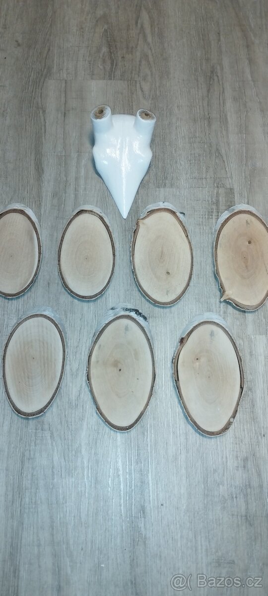 Podložky pod srnčí paroží+lebka na jelení shozy - 4