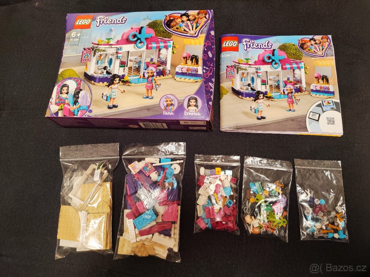 Lego Friends 41391- Kadeřnictví v městečku Heartlake - 4