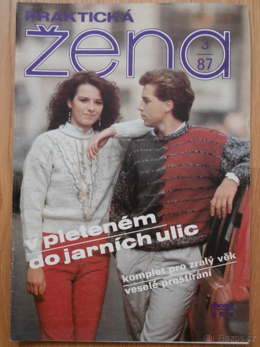 8 x módní časopis PRAKTICKÁ ŽENA. 1987 - 4