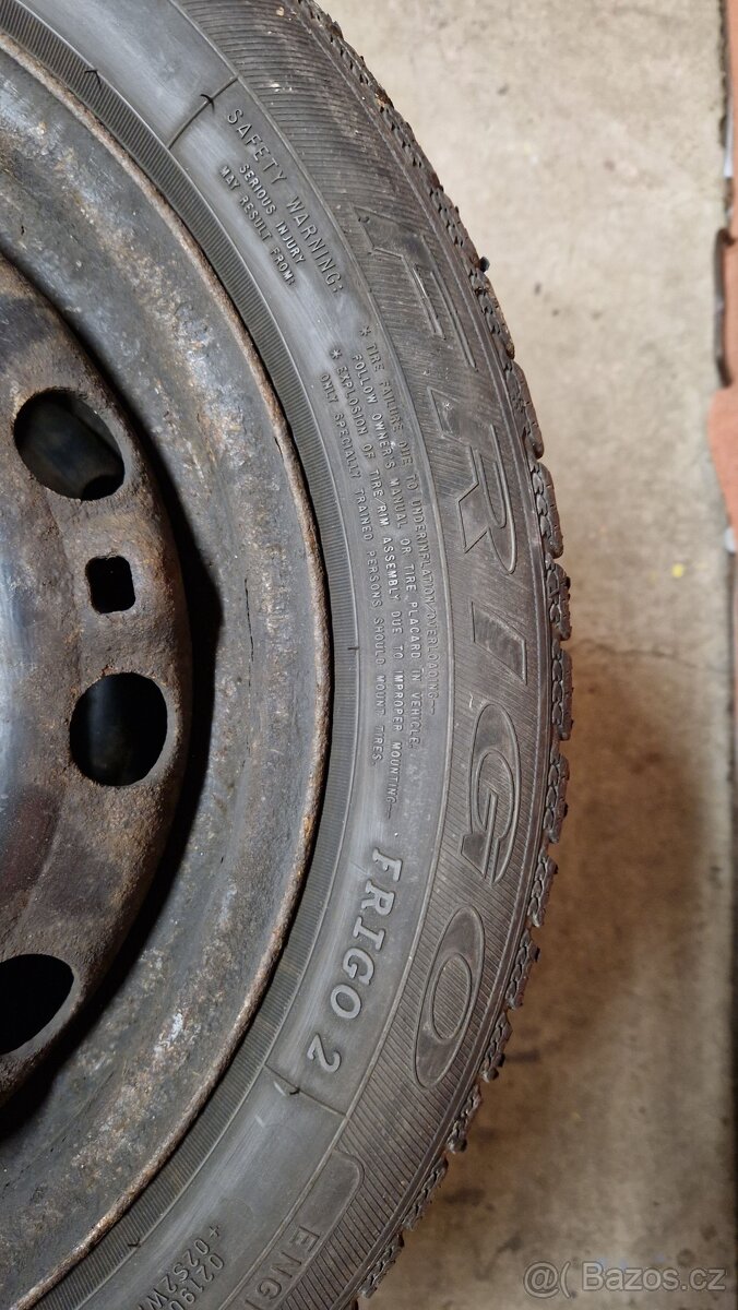 Zimní kola Škoda Roomster 5x100 185/55 R15 - 4