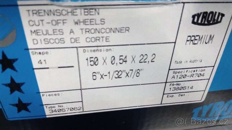 Řezné kotouče na ocel - do smazání - 4
