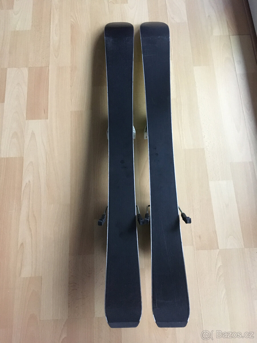 Lyže Salomon 90 cm, lyžáky vel. 32, helma UVEX - 4