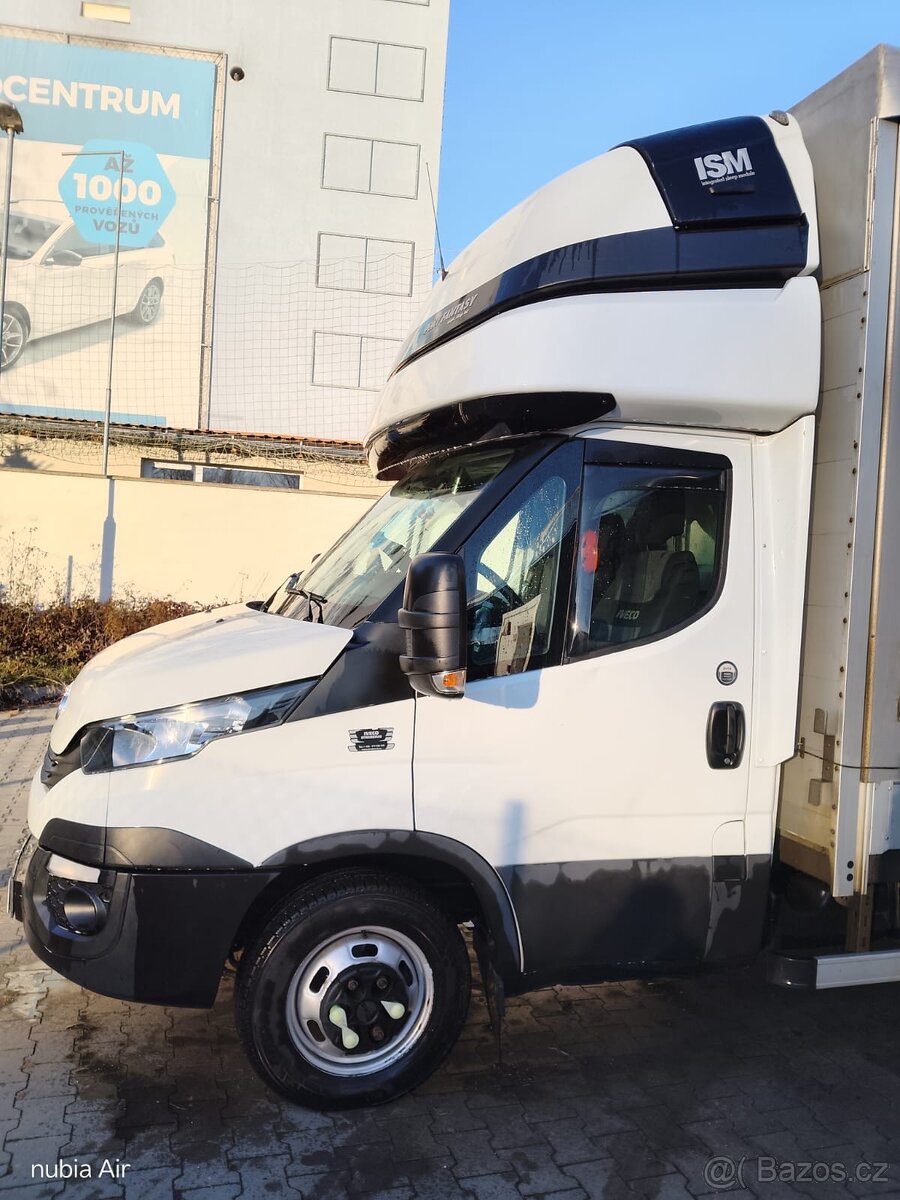 IVECO Daily 50C18HA8Z valník s plachtou a hydraulickým čelem - 4