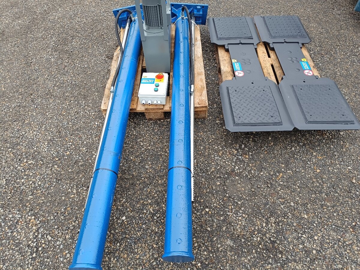 Dvousloupový podlahový zvedák maha nussbaum - 4