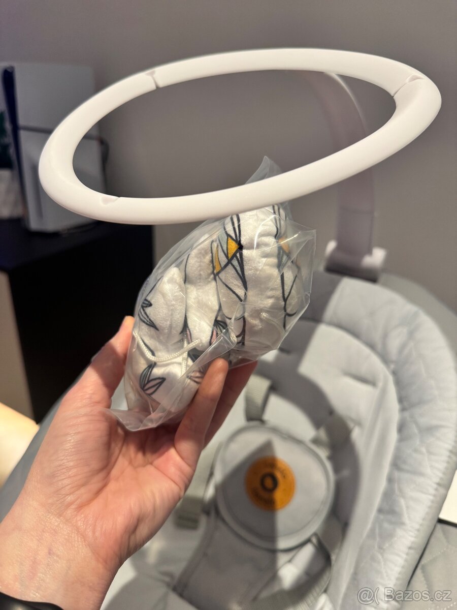 Lionelo Houpačka Bella Grey Concrete - 4