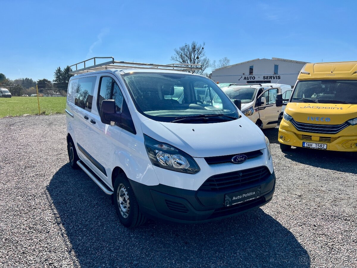 Ford Transit Custom 2.2d 6 míst L1, Klima, Stav - 4