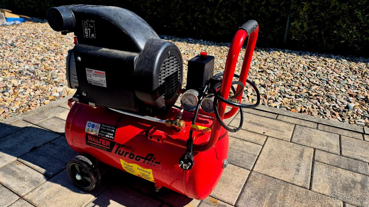 Kompresor WALTER Turbo air 24L - 4