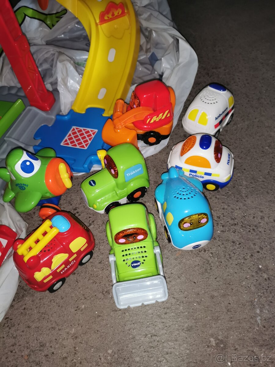 Tut tut hasičská stanice, autíčka - 4