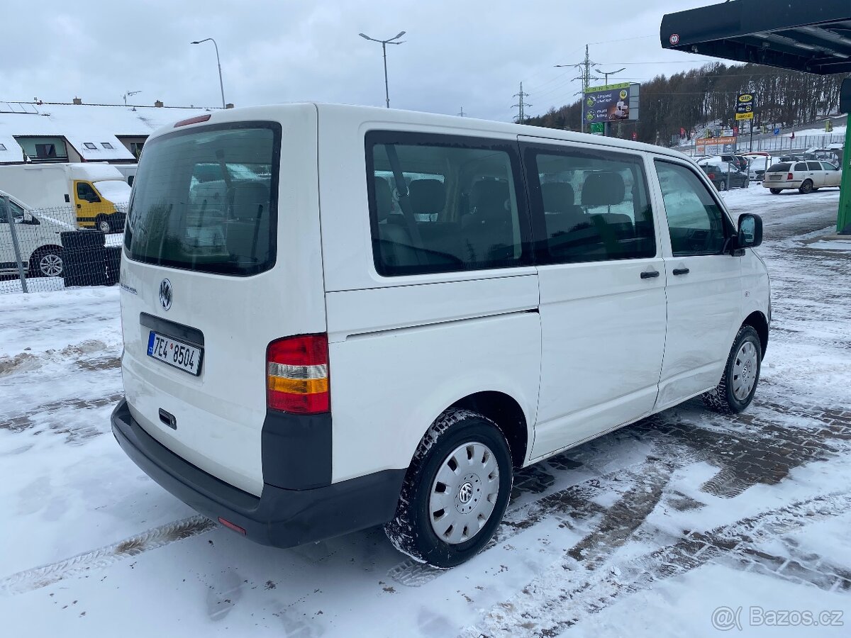 VW Transporter T5 1.9tdi 9-míst 2009 NOVÁ STK - 4