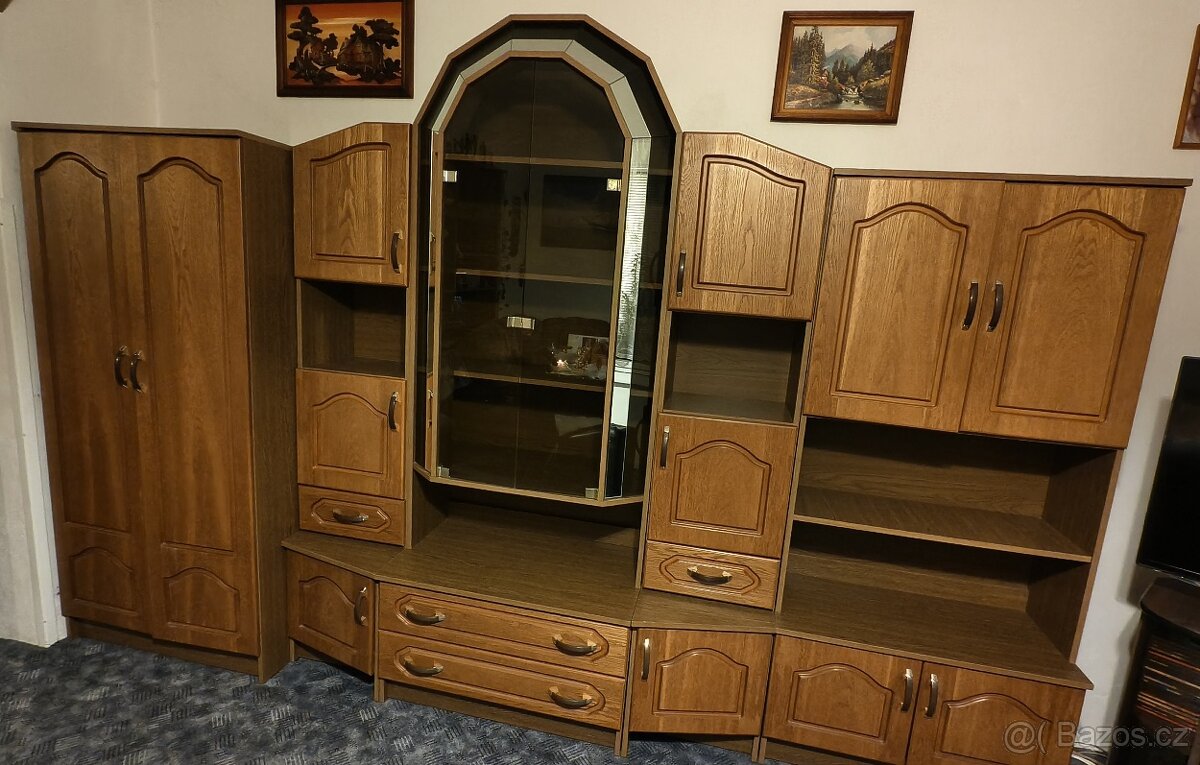 Obývací stěna rustikal - 4