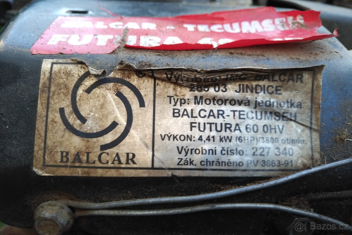 Bubnová sekačka Balcar Tecumseh - 4