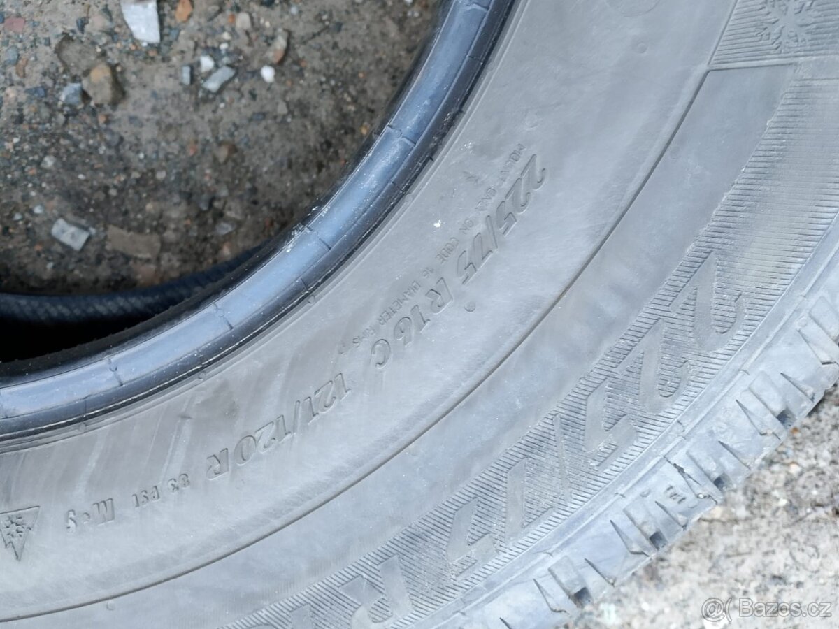 225/75/16c 121/120r Matador - zimní pneu 4ks dodávkové - 4