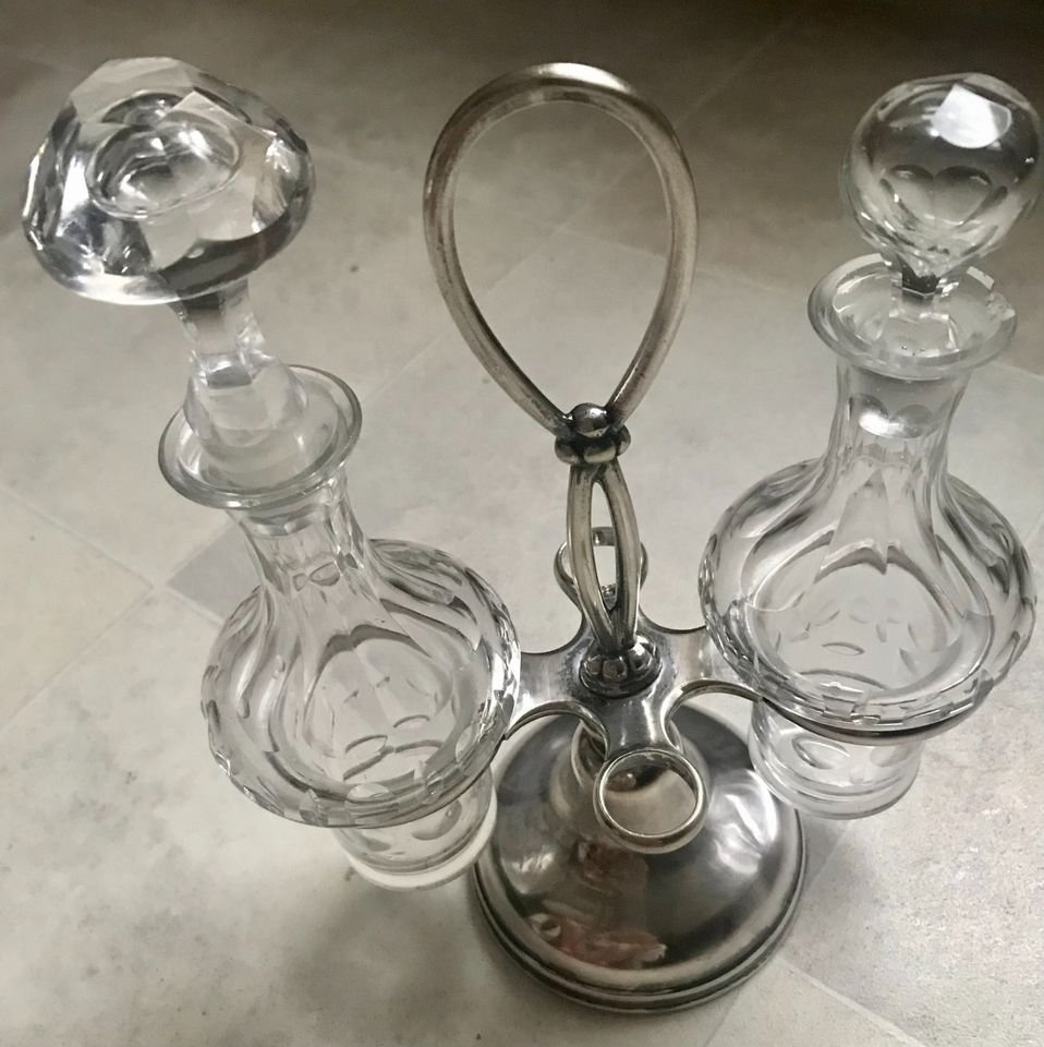 starožitná dochucovací sada Huiliere Rakousko 1880 - 4