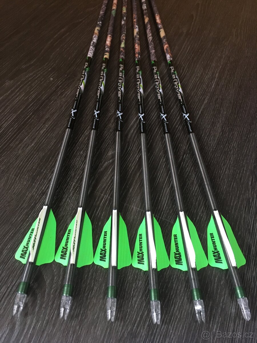 Kladkový luk - šípy - 4