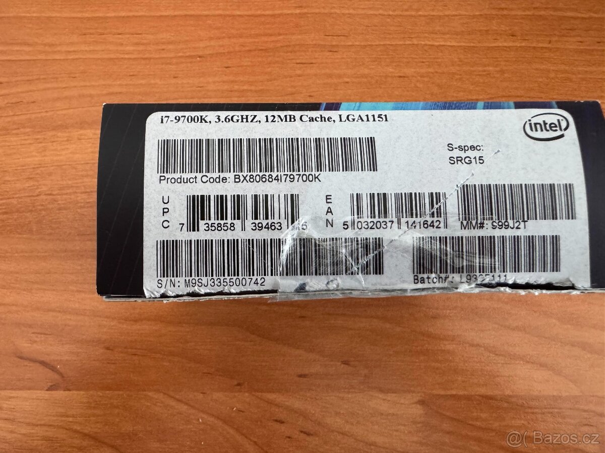 Procesor Intel Core i7-9700K - 4