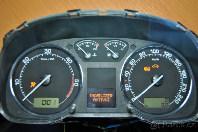 Budíky polodot Octavia 1 L&K, 1U0920821K, CAN, STAGING - 4