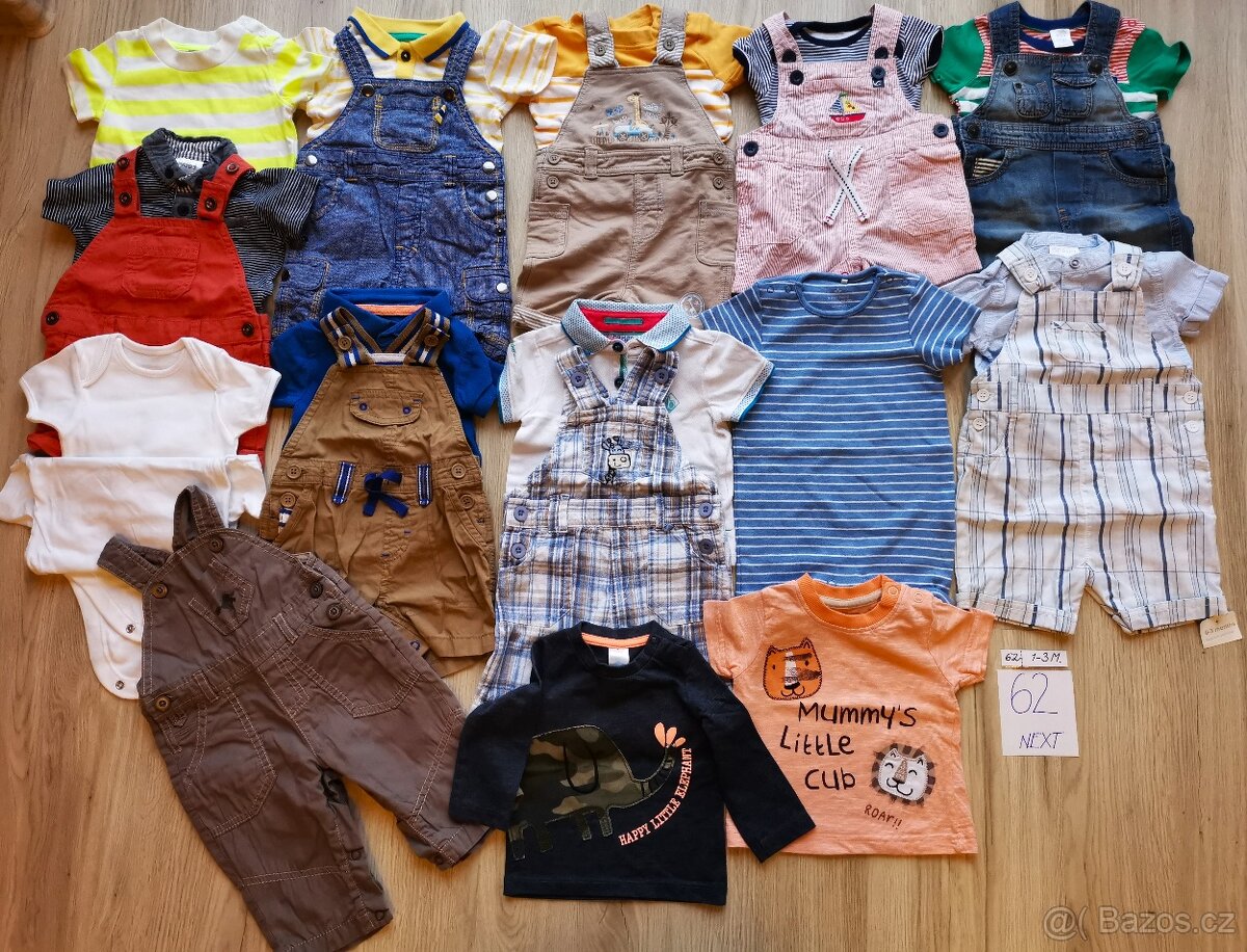 68,62,56 kluk balíčky značkového oblečení - 4