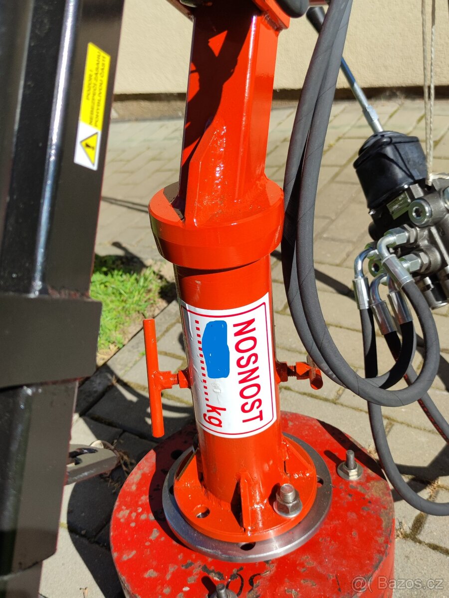 Hydraulické rameno, malotraktor, vlečka - 4