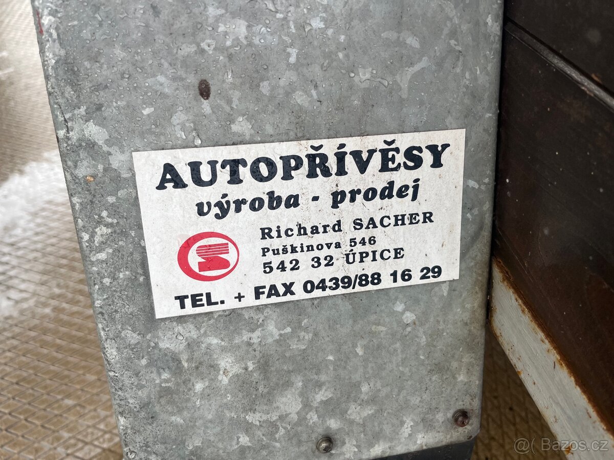 Přívěsný vozík Sacher - 4