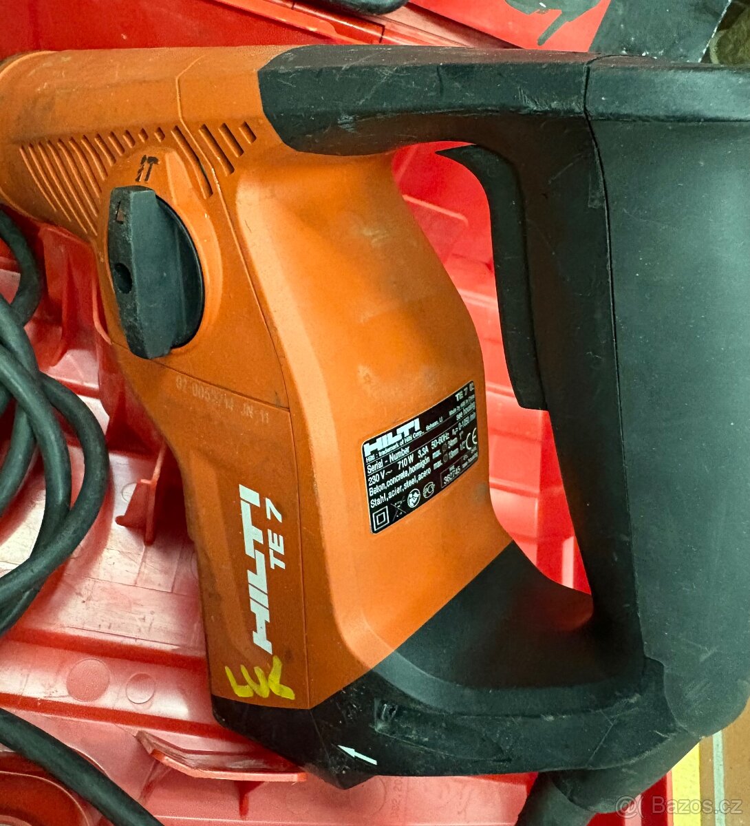 Hilti TE 7 plus odsávání/ SDS plus - 4
