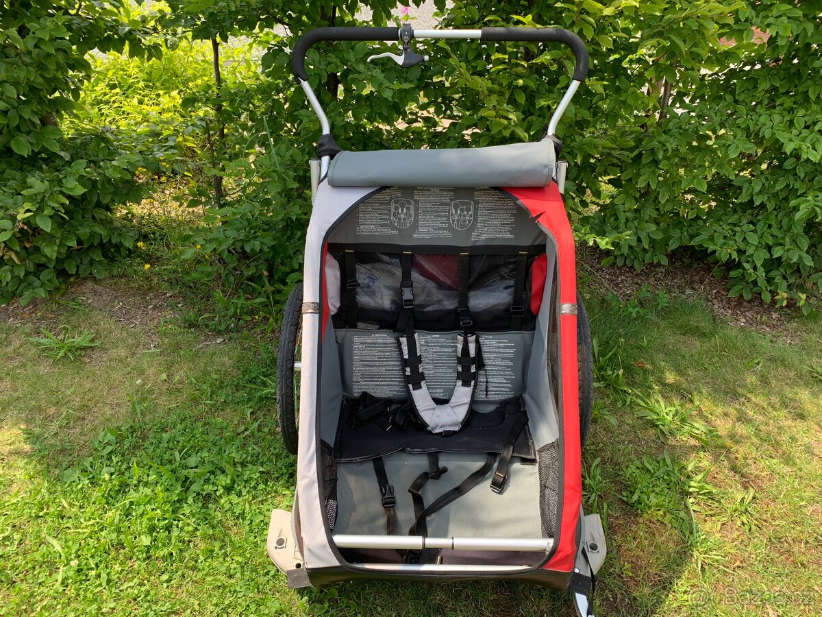 Chariot Cougar 2 + lyžařský set - 4