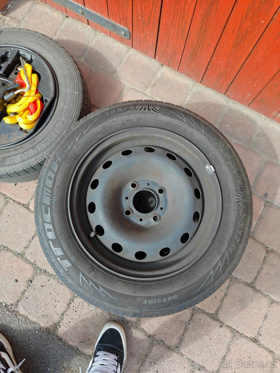 Letní pneu + kola - 165/70 R14 81T - 4