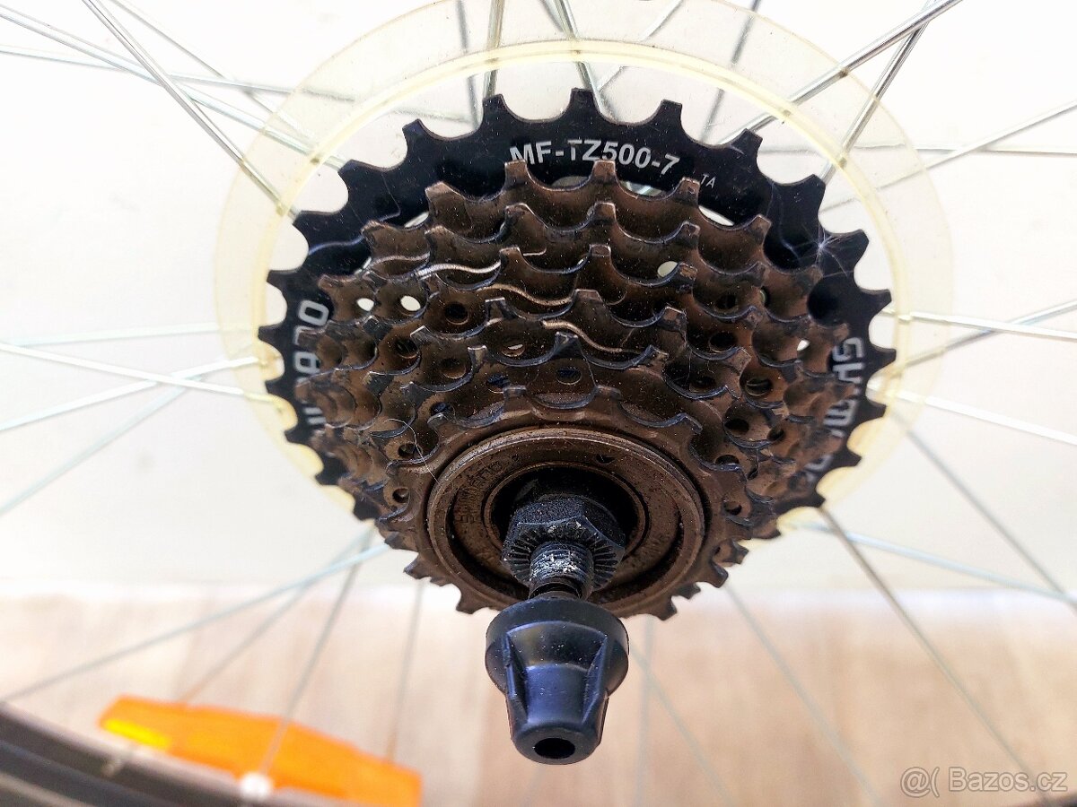 Výplety 29" s plášti 29x2.0, trojtalíř SHIMANO a komponenty - 4