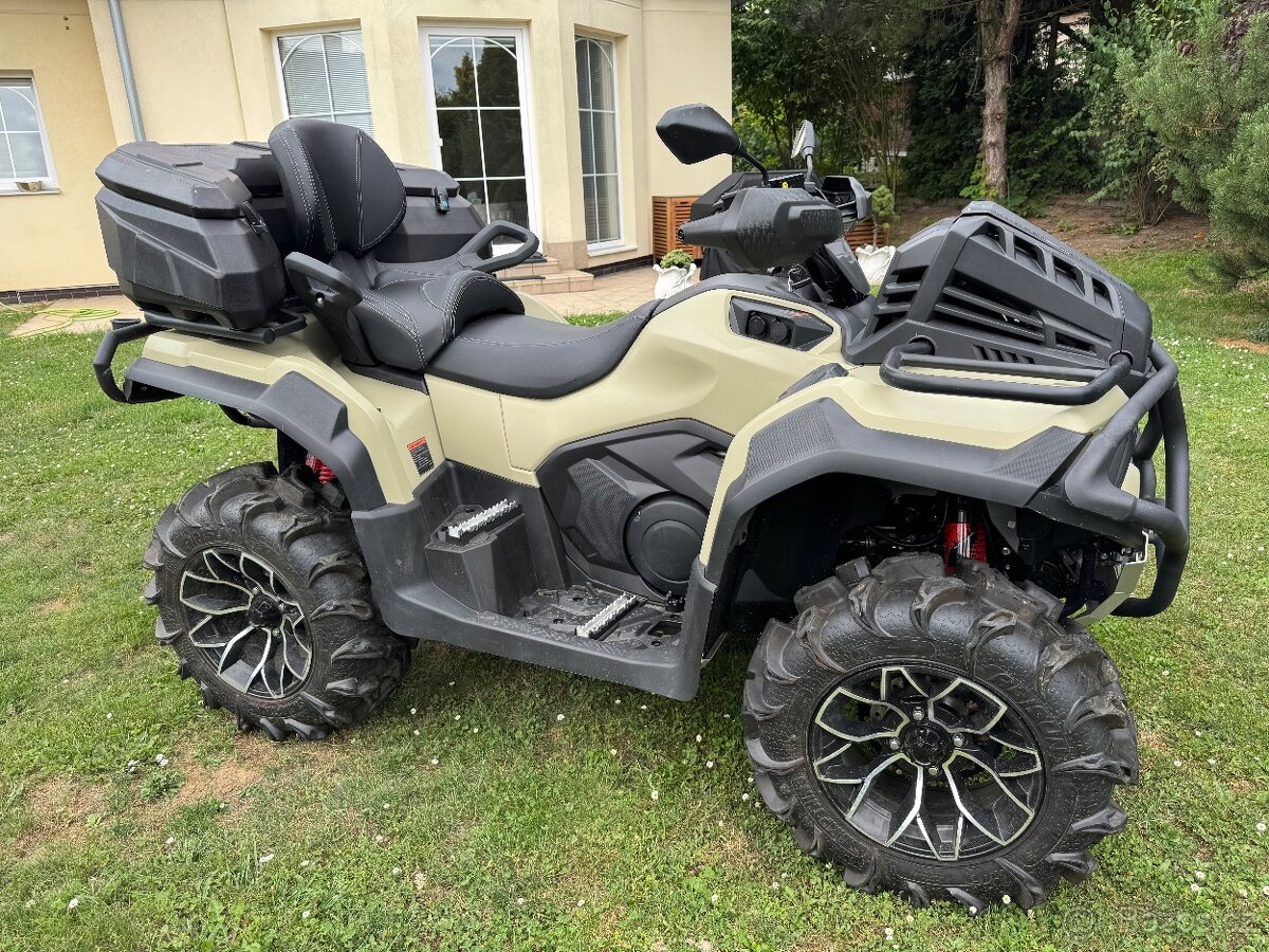 Čtyřkolka LONCOIN Xwolf 700i 4×4BAHENNÍ VERZE - najezd 142km