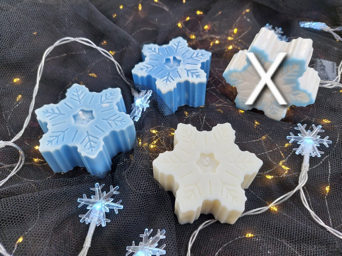 Sójová svíčka VLOČKA - 4