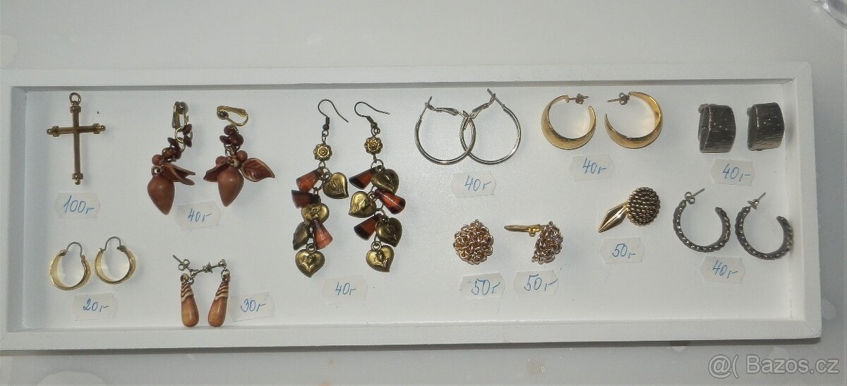 vintage bižuterie - korálky,náramky,náhrdelníky..... - 4