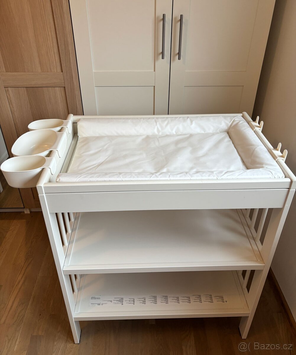 IKEA přebalovací stůl + postýlka GULLIVER - 4