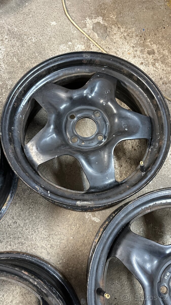 4x100 r16 6j ET40 Dacia, Renault + senzory tlaku - 4