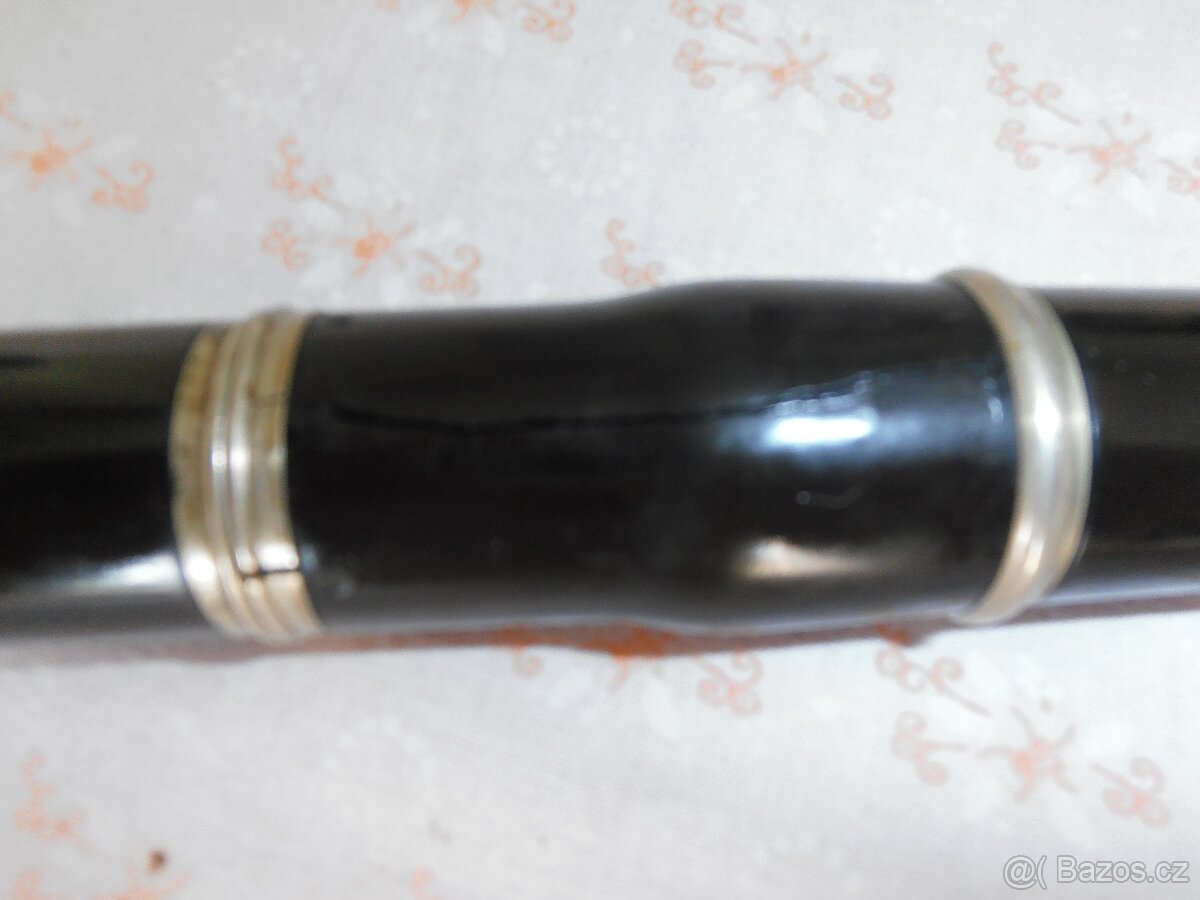 Flétna příčná, materál eben, kompletní - 4