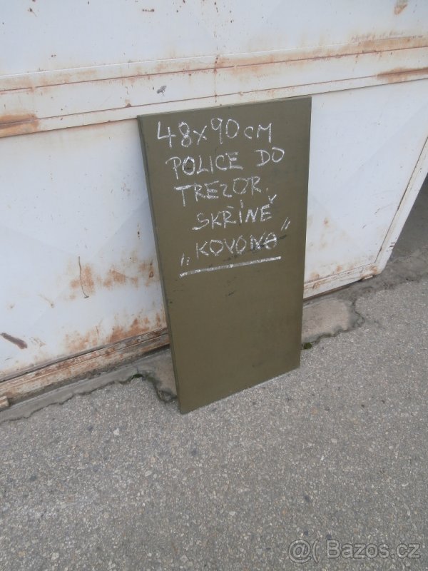 Trezor skříňový Kovona náhradní díly - police za 500 kč - 4