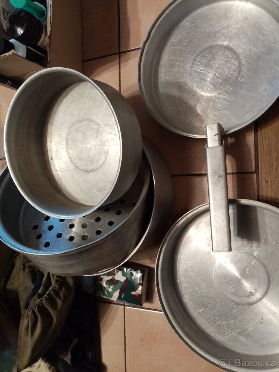 Prodám sadu retro-kemping nadobi - 4