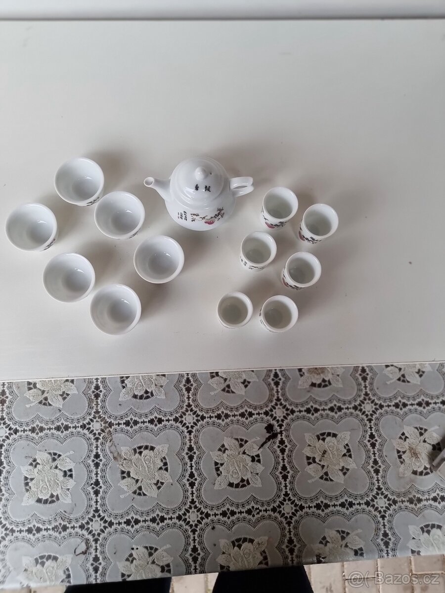 Porcelánová souprava na čaj - 4