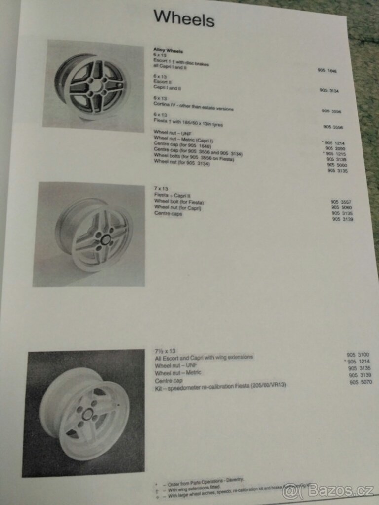 Ford RS katalog Escort/Capri/Fiesta - 4