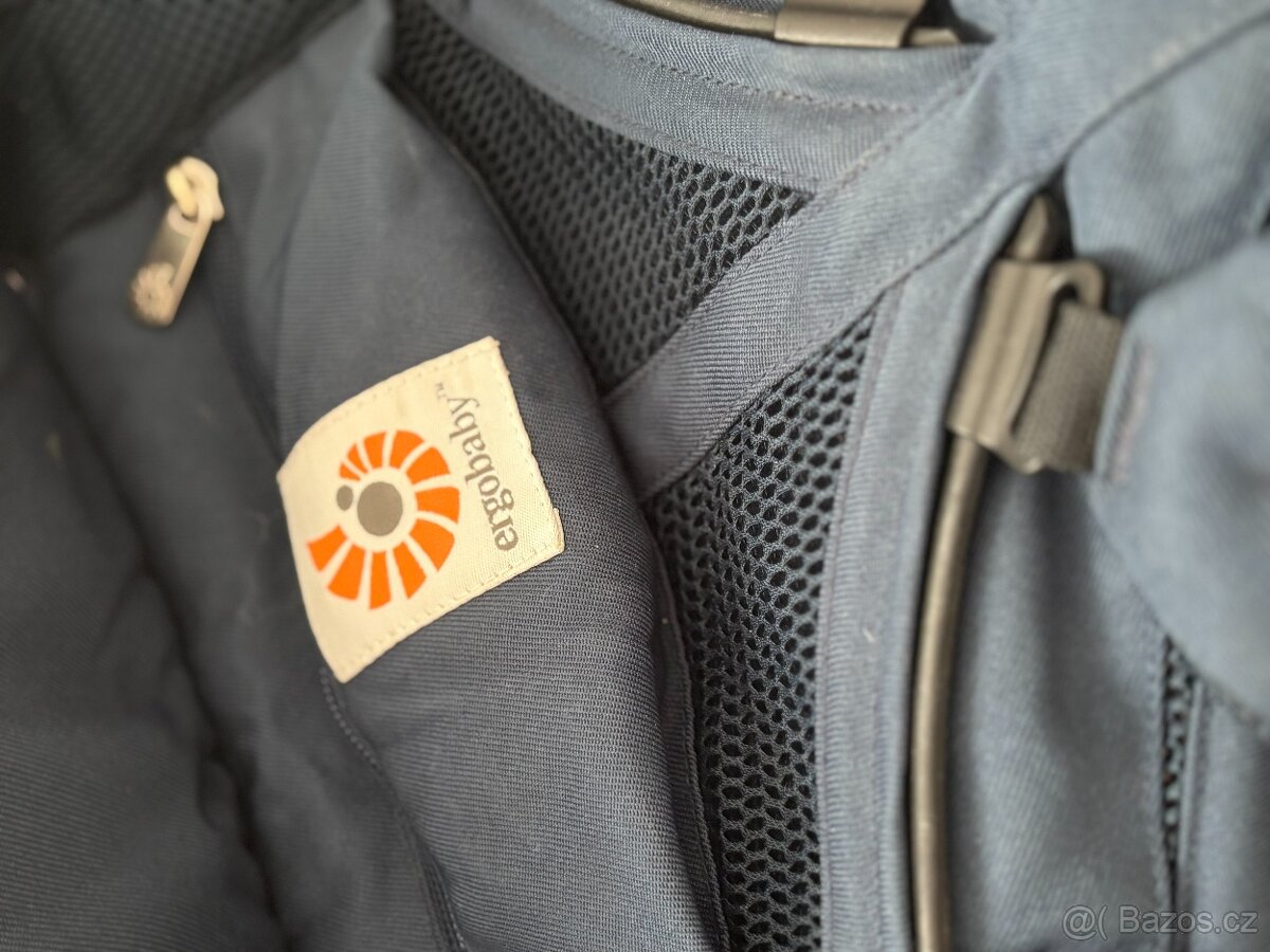 ERGOBABY Omni 360 COOL AIR Midnight modrá - 4