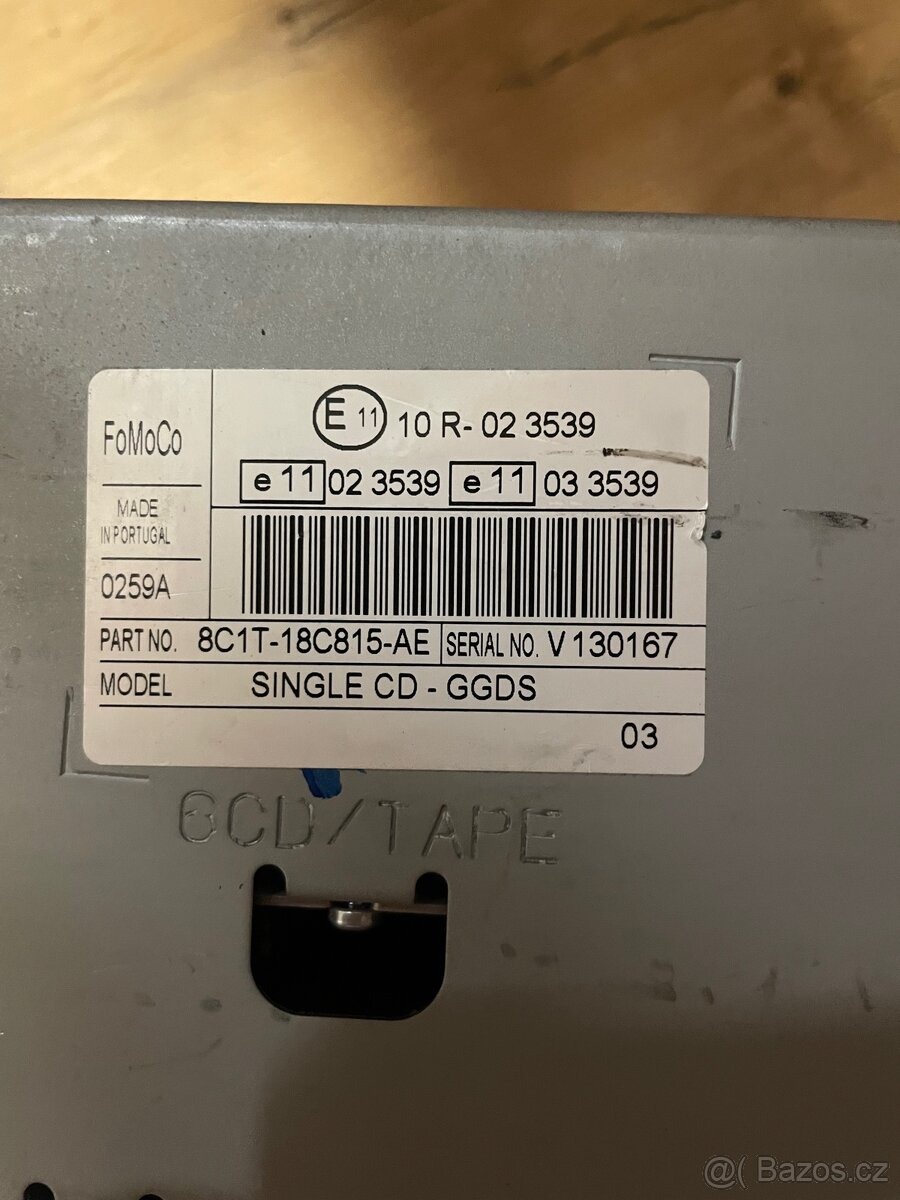 Autorádio Ford Transit - 4