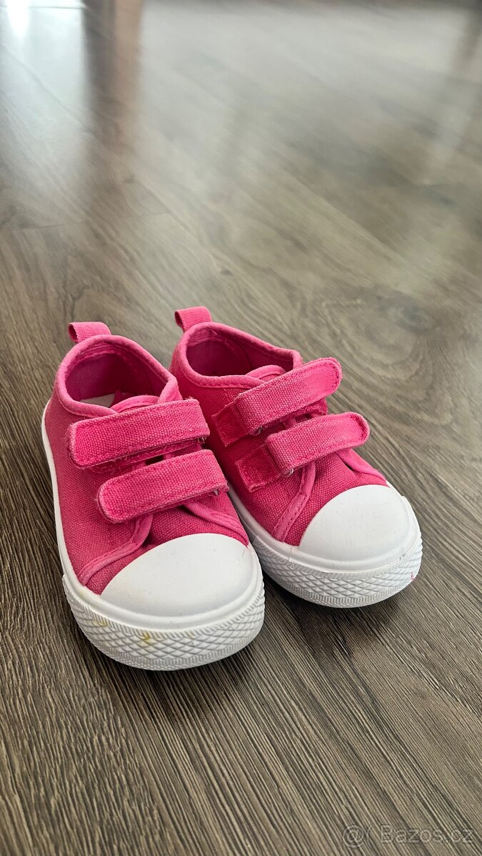 Dětské plátěné tenisky vel 23 - 4