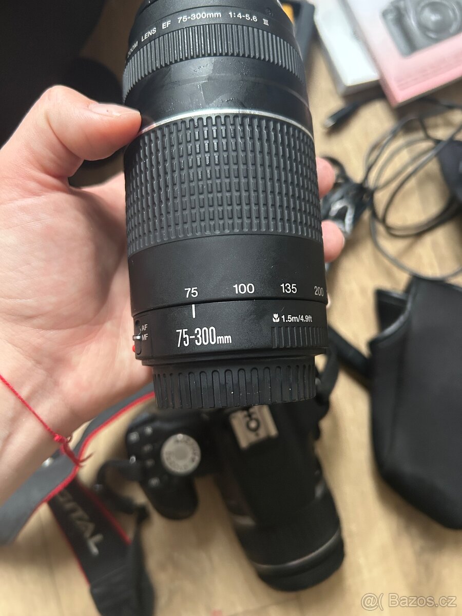 Digitální zrcadlovka Canon EOS 500D + 2 objektivy + přísluše - 4