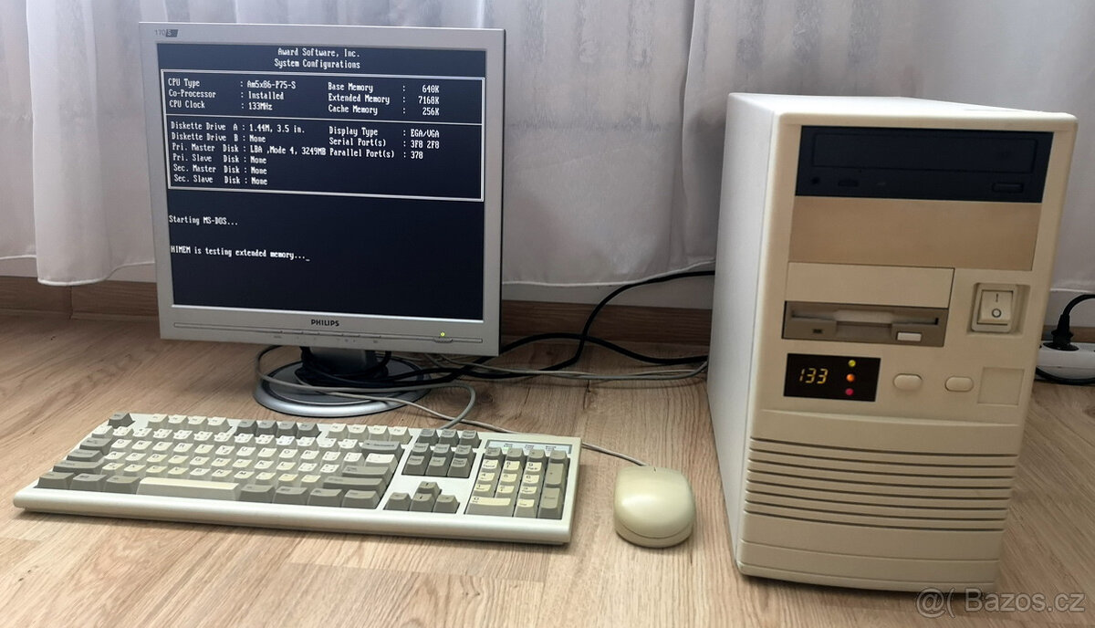 Predám Retro PC Am5x86 133 MHz (30) - 4