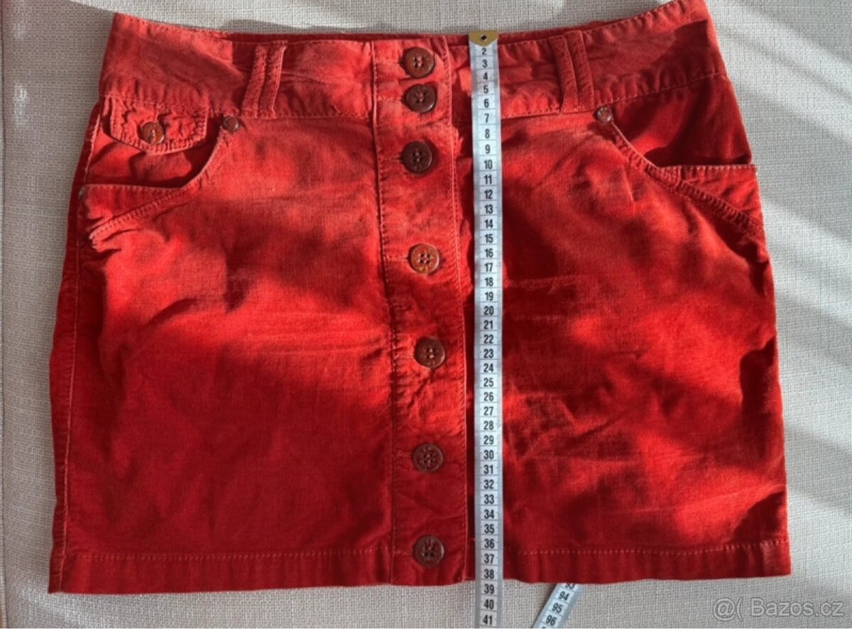 Manžestrová sukně - 4